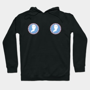 Sweet Ghost Pink And Blue Hoodie